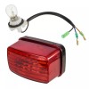 Caltric Taillight Assembly w/ Bulb fits Yamaha Big Bear 400