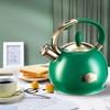 SUSTEAS Stove Top Whistling Tea Kettle - Food Grade Stainless