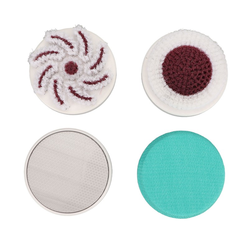 Electric Bath Brush Rechargeable Waterproof Detachable Cordless Body Scrubber Back