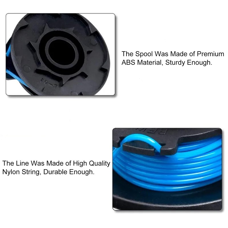 String Trimmer Replacement Spool for Hart Auto-Feed String Trimmer, for