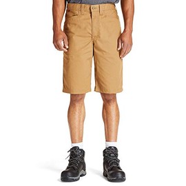 Timberland PRO Men's Work Warrior Flex Ripstop Utility Shorts, Dark Wheat, 38/11