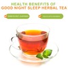 Good Night Sleep Tea, Herbal Tea for Sleep and Relaxation,