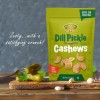 Platinum Dill Pickle Cashews 11 oz Resealable Snack High Protein