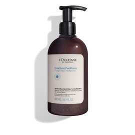 L'Occitane Pure Fresh Conditioner, 16.9 fl oz (500 ml), Scalp Care, For Summer