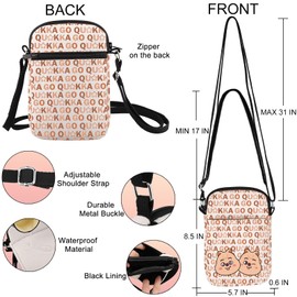 JNIAP Stay Han Crossbody Bag Stay Han Gifts Korean Group Stay Merchandise Stay Crossbody Purse(GO QUOKK cb)