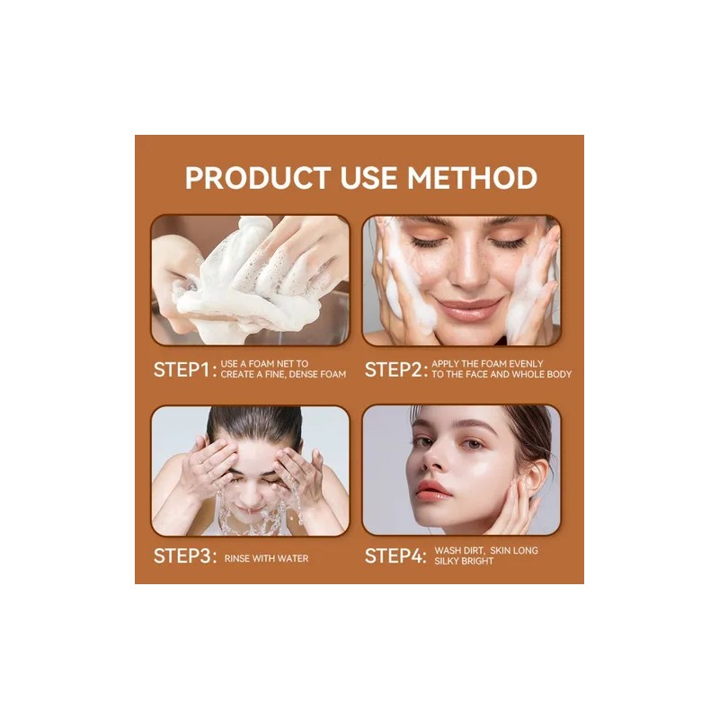 Jabón De Árbol De Té, Menta Y Rosa Para Baño