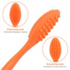 Lip Scrub Brush,Double-Sided Silicone Exfoliating Lip Brush Tool for Smoother