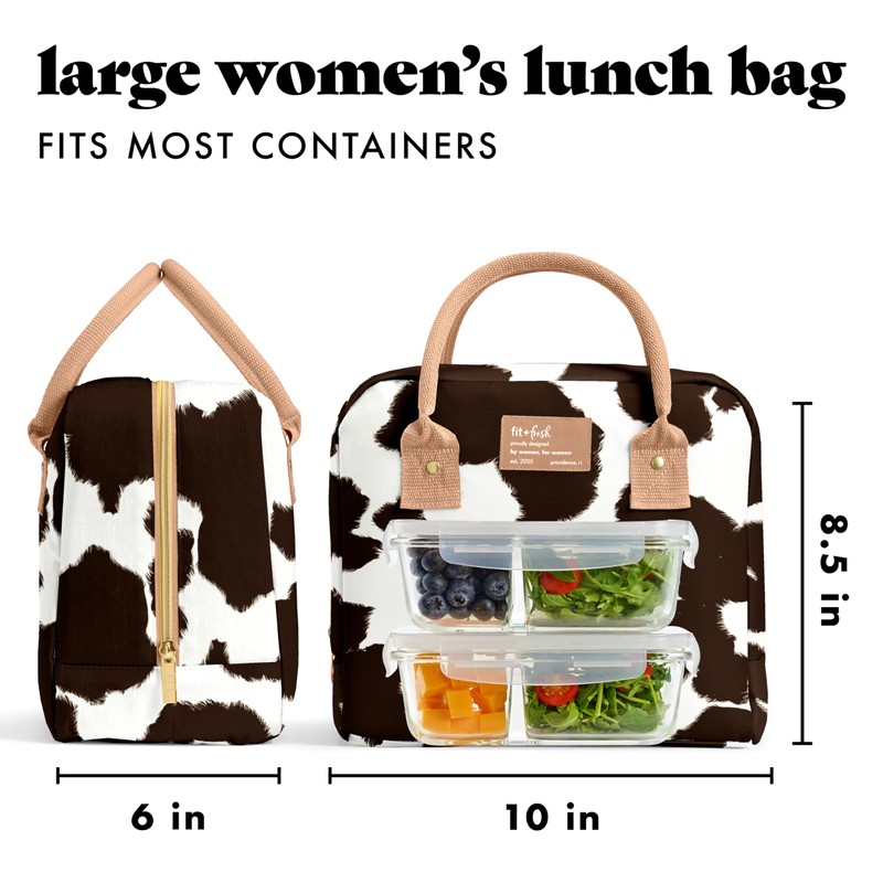 Fit & Fresh Bloomington Lunch Bag for Women - Insulated