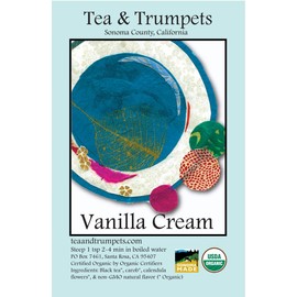 USDA Organic Vanilla Cream Loose Leaf Black Tea - 4 oz