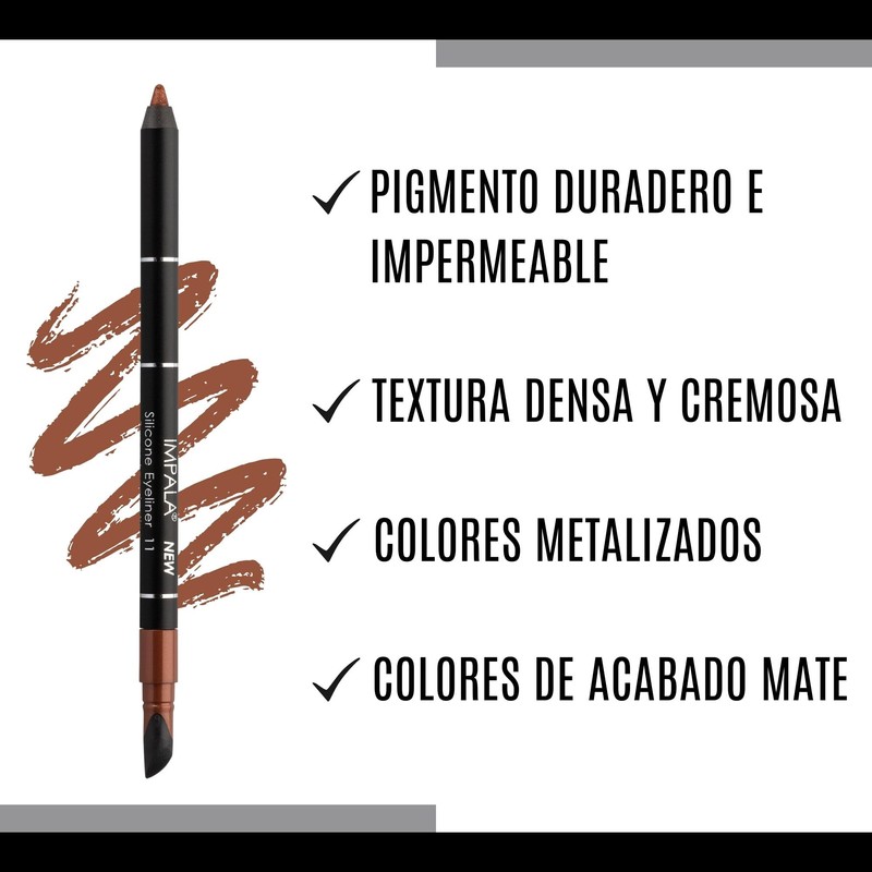 Impala - Wasserfester Eyeliner mit Silikon | Definierte Linie oder