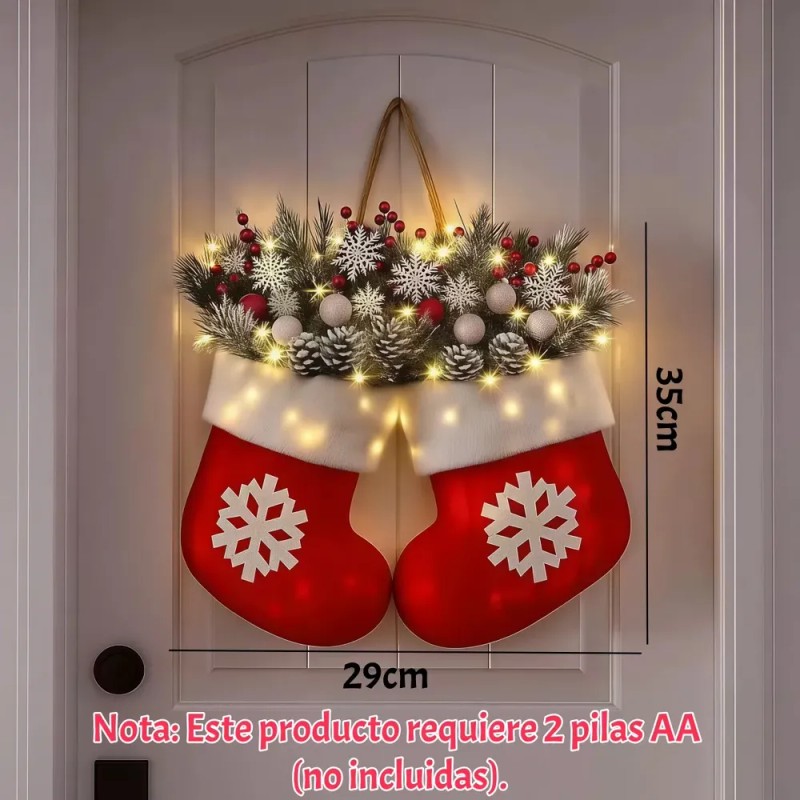 Adornos Para El Árbol De Navidad Con Luces Led