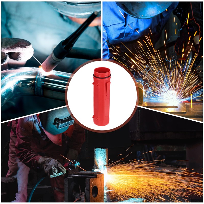 sourcing map Welding Rod Storage Tube, 14 Inch Tungsten Electrode