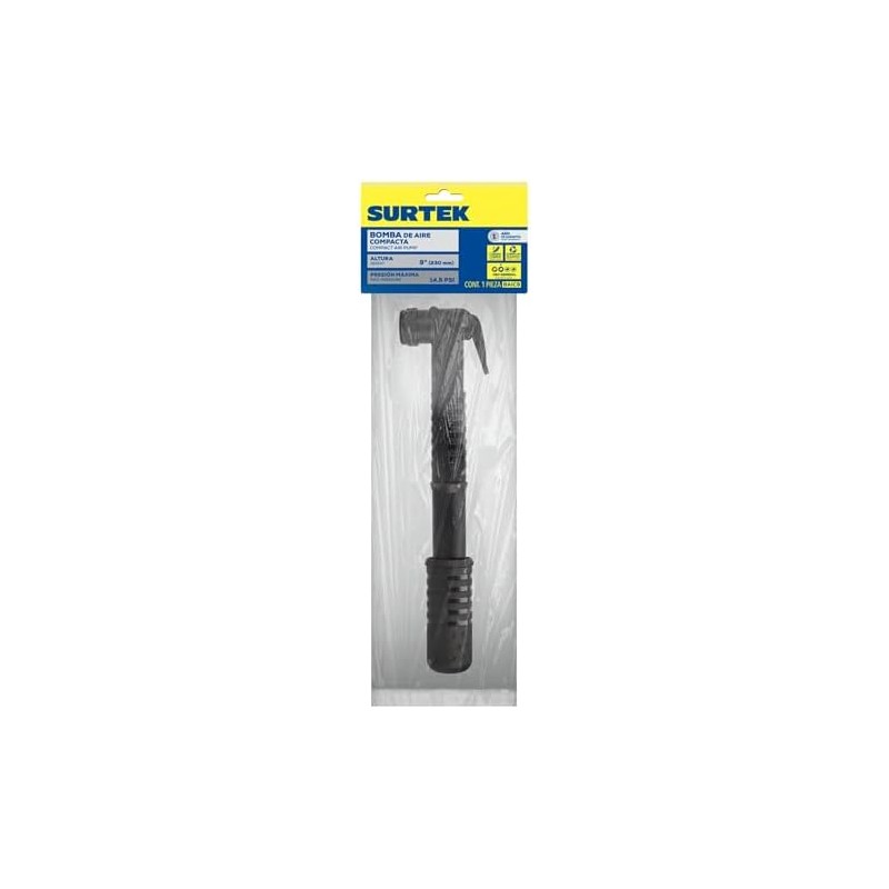 Surtek BAIC9 Bomba de aire manual compacta 9"