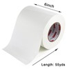 6" White Duct Tape, Heavy Duty 6 inch x 55