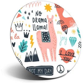 Destination Vinyl ltd Magnet for Refrigerator, Fridge - Love Garden Flowers Cute Fun for Office, Cabinet and Whiteboard, Magnetic Stickers, 2039