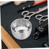 SAFIGLE 2pcs Double Layer Stainless Steel Shaving Bowl for Effortless