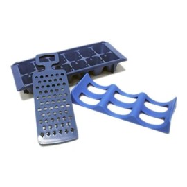 Baum Brothers Molde Para Hielo Rallador Y Soporte Para Latas Ka-30