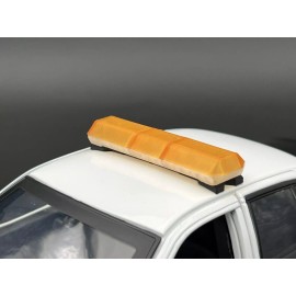 Non-operating Lightbar 1/18 Scale Amber Code 3 MX7000 Lightbar W/ Internal Lens Security Work Park
