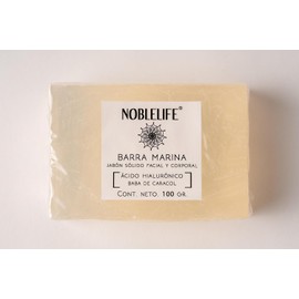 Barra Marina - Jabón - de Barra ultra hidratante - Ácido Hialurónico - Baba de Caracol - Gliserina - Limpieza profunda - cuidado facial