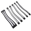 6PCS PC Extension Cable Set 30cm 24 Pin Motherboard Extension