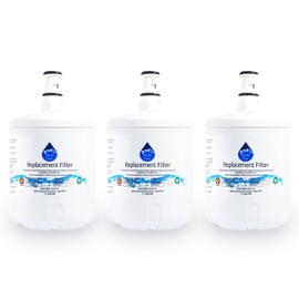 3-Pack Replacement for Whirlpool ET1FTTXKQ01 Refrigerator Water Filter - Compatible with Whirlpool 8171413, 8171414 Fridge Water Filter Cartridge