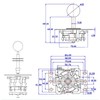 Arcade Joystick Gamepad DIY Joystick Arcade Game Fighting Stick Replacement