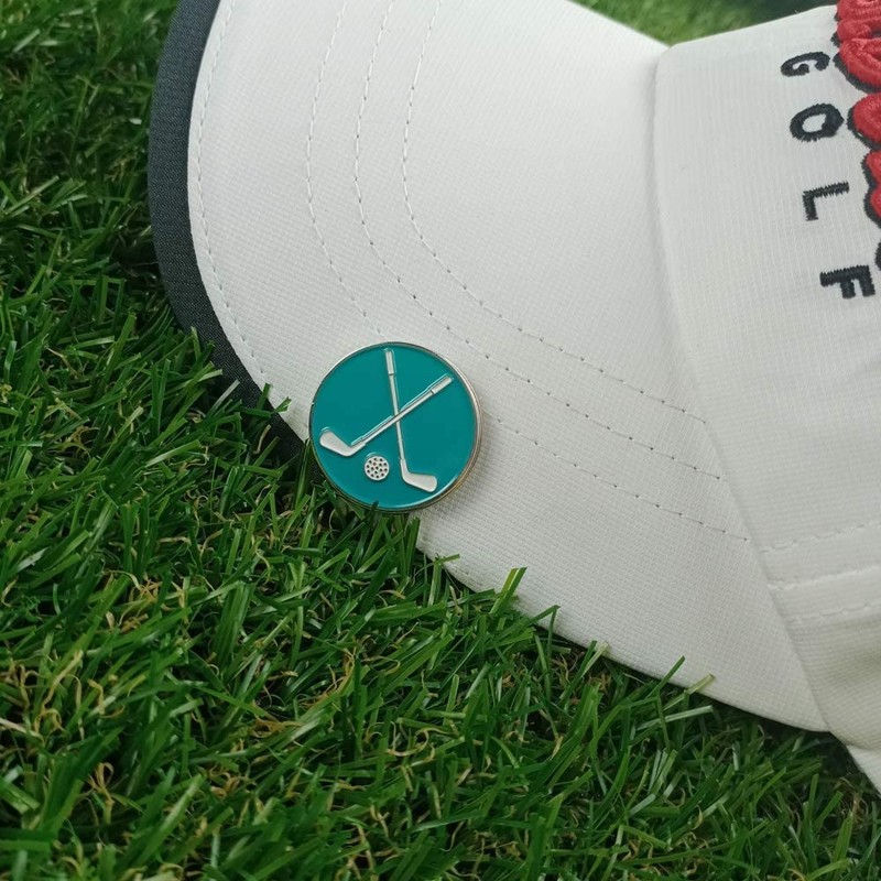 Ikiretmua Golf Marker Magnetic Clip with Hat Clip Pedestal Golf