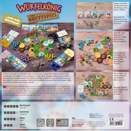 HABA 306400 – Dice King – The Board Game, Dice Games from 8 Years, Made in Germany