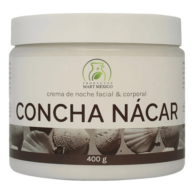 Crema Concha Nácar Corporal Facial Productos Mart Mexico 400g Ilumina