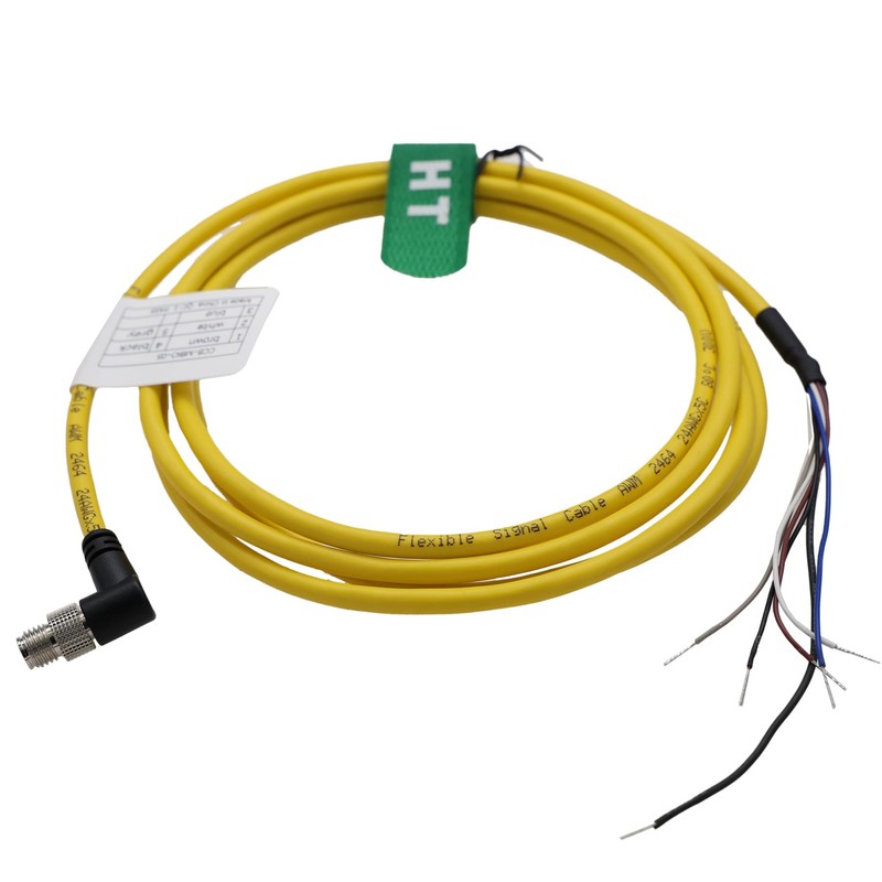 HangTon M8 2m 5 Pin Connector Cable for Cognex in