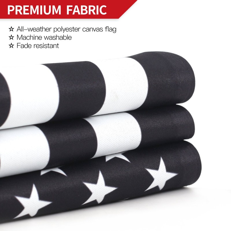 Anley [Double Sided Premium Garden Flag, Thin Blue Line USA