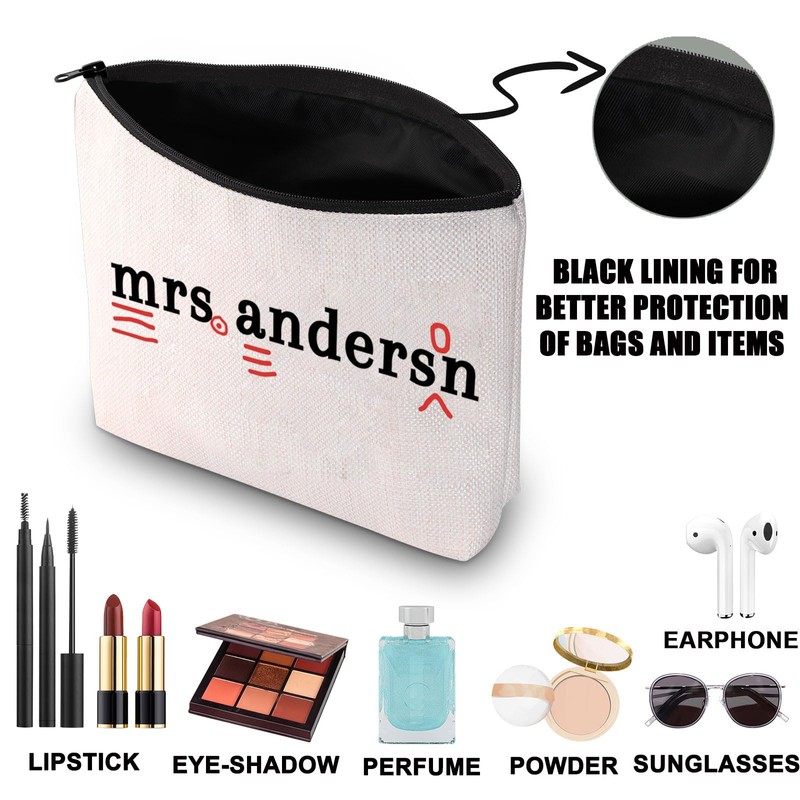 English Teacher Makeup Bag Gift for English Teacher Gift Grammar