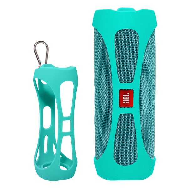 Alltravel Featured Silicon Sleeve for JBL FLIP 5 Waterproof Portable