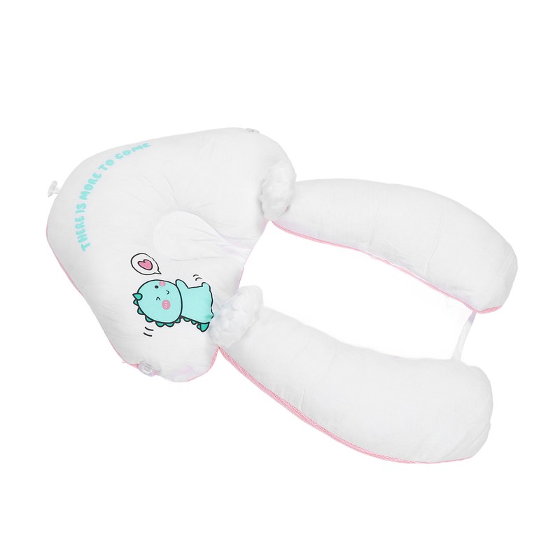 Baby Head Body Pillow Soft Breathable Drawstring Adjustment Newborn Head