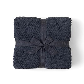Barefoot Dreams® CozyChic® Diamond Weave Blanket, Slate Blue, 45"x60"