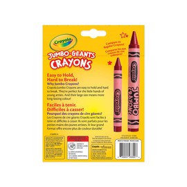 Crayola : Jumbo Crayons (Bilingual)