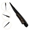Baluue 2pcs Boar Bristles for Scalp Combing Smoothing Brush for