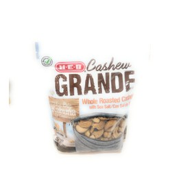 HEB H‑E‑B Cashew Grande Whole Roasted Cashews with Sea Salt 12oz - 1 bag