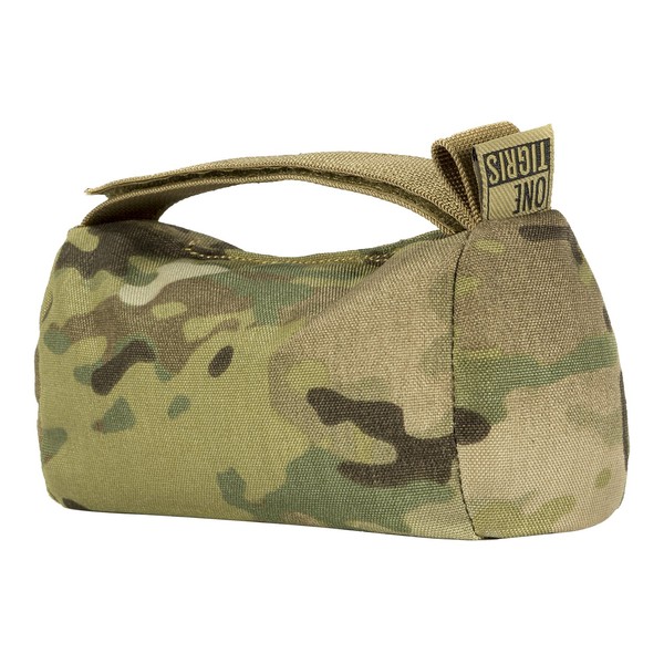 OneTigris Shooting Rest Bag - Filled Shooting Sandbag Rest Tactical Rear Squeeze Bags for Rifles Gun Hunting Target, Multicam