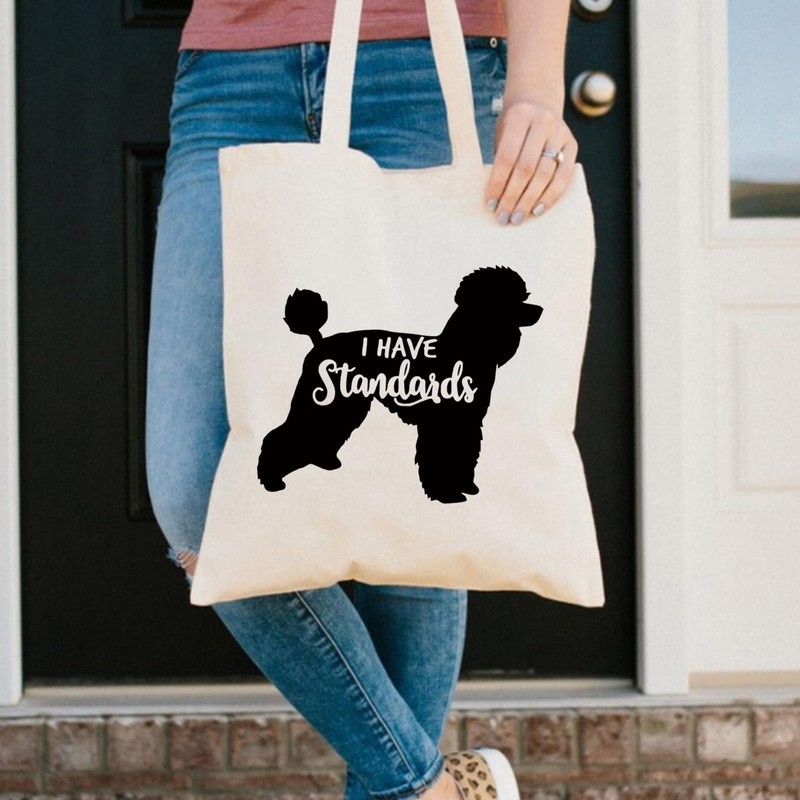 I Have Standards Poodle Makeup Bag Poodle Mum Gift Poodle