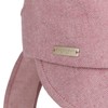 Seeberger Cotton Chambray Women's Cotton Cap Peaked Cap Visor Sun