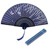 Kakoo Japanese Hand Fan with Gift Box - Butterfly and