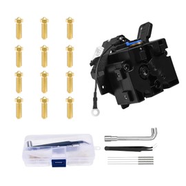 Kobra 2 Extruder Motor kit with 0.4mm Brass Nozzles 12 Pcs for Anycubic Kobra 2,Kobra 2 Plus,Kobra 2 Max 3D Printer