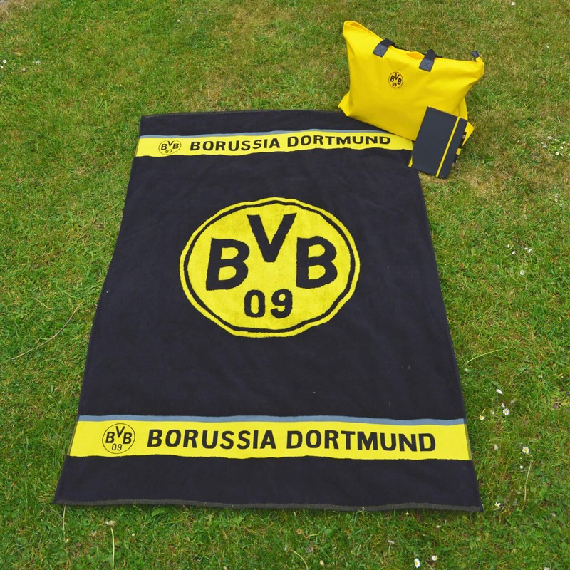 Borussia Dortmund BVB Bath Towel Emblem 100 x 150 cm