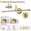 JOOSENLUX Battery Operated Picture Lights Modern Wireless Wall Lights 24.4"