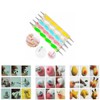 COMIART Ball Styluses Dotting Tool Set for Embossing Pattern Clay