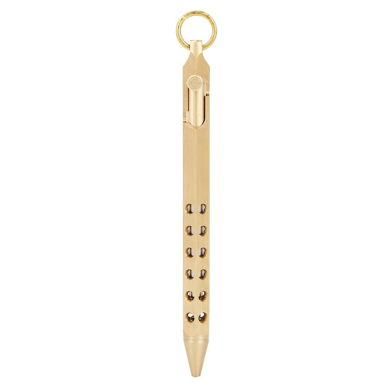 Retro Style Metal Brass Signature Gel Ink Pen Office School