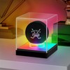Huijintao Baseball Display Case with RGB Color Changing LED Light,