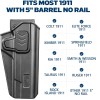 GUN & FLOWER OWB Holster Fits 1911 5'' No Rail