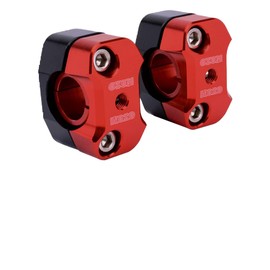 FastPro Handlebar Riser Clamp Mount for Motorcycle Universal for 7/8" and 28mm (1/8") Handlebars